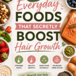 Nutrient-rich everyday foods that support healthy hair growth