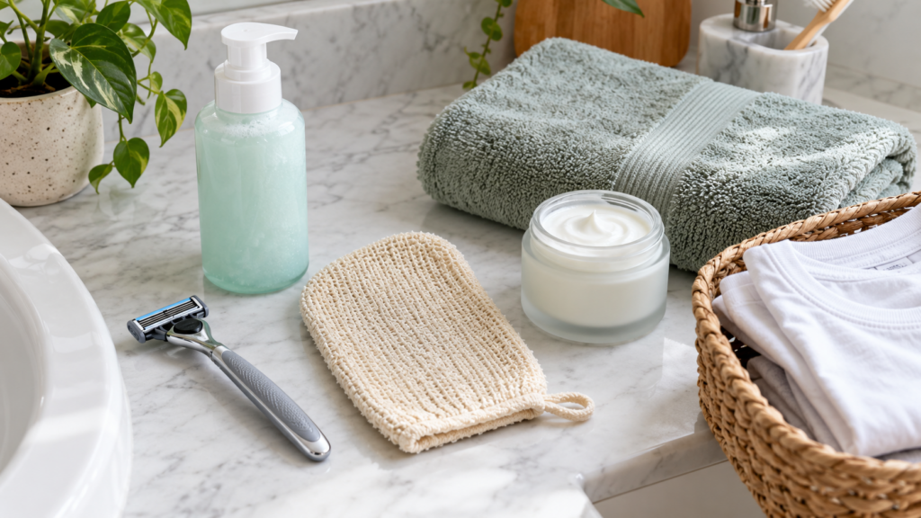 Ingrown hair prevention after shaving and hair removal
