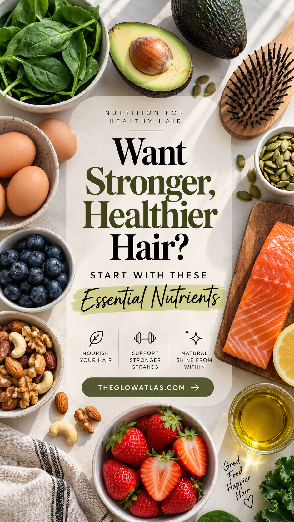 Essential nutrients that support healthy hair growth